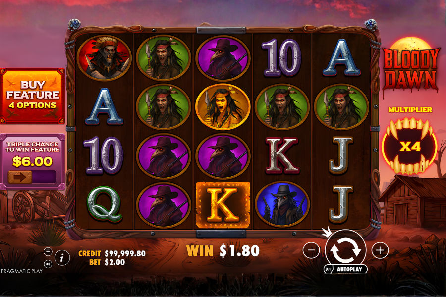 demo play of the bloody dawn slot